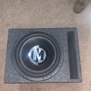 12” subwoofer